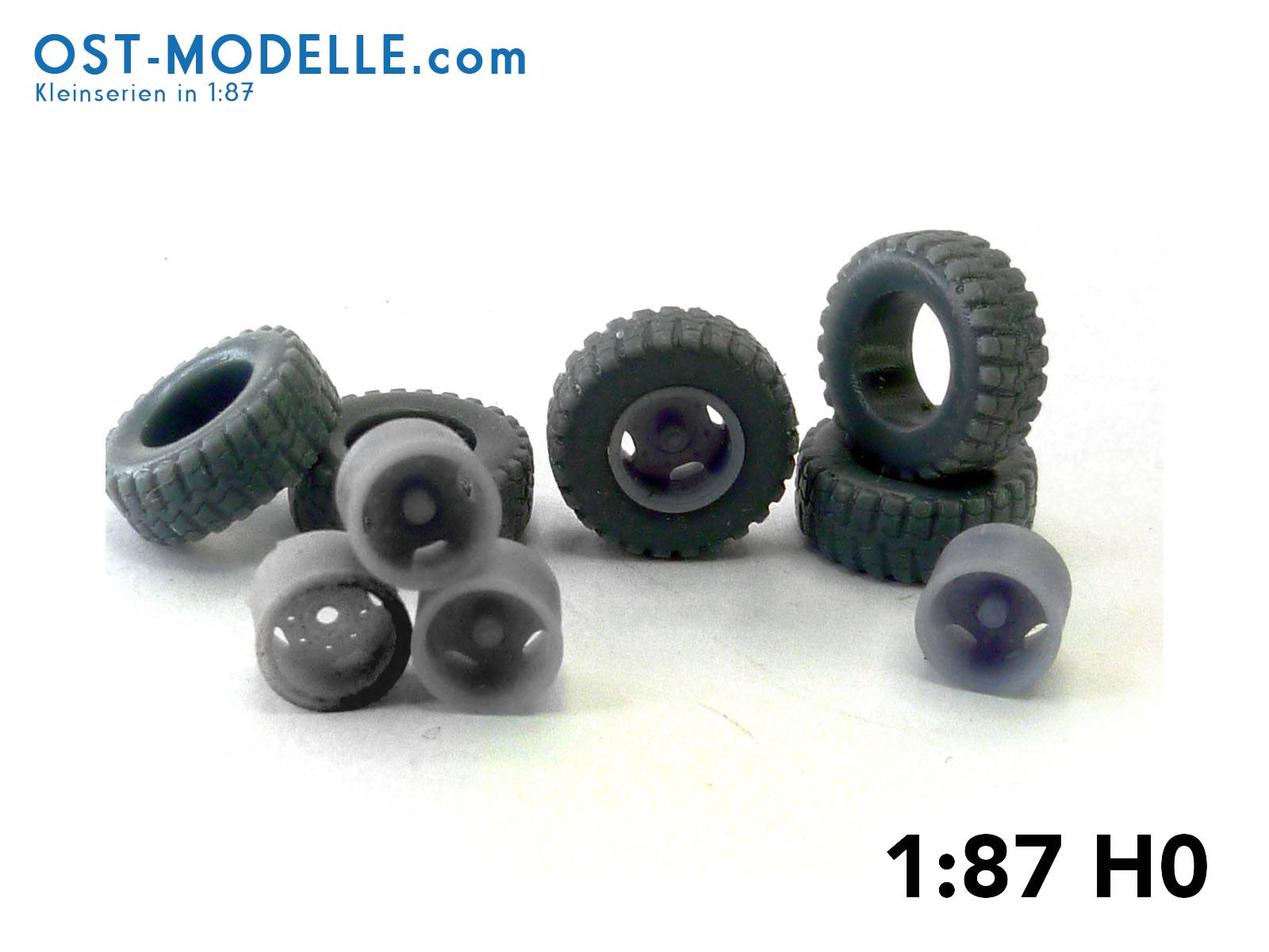 Umrüstsatz - IFA W50 HD Hochdruck 3D Druck Räder